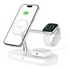 Stacja Ładująca 3w1 MagSafe do iPhone / Apple Watch / AirPods – Tech-Protect A12 – Biała